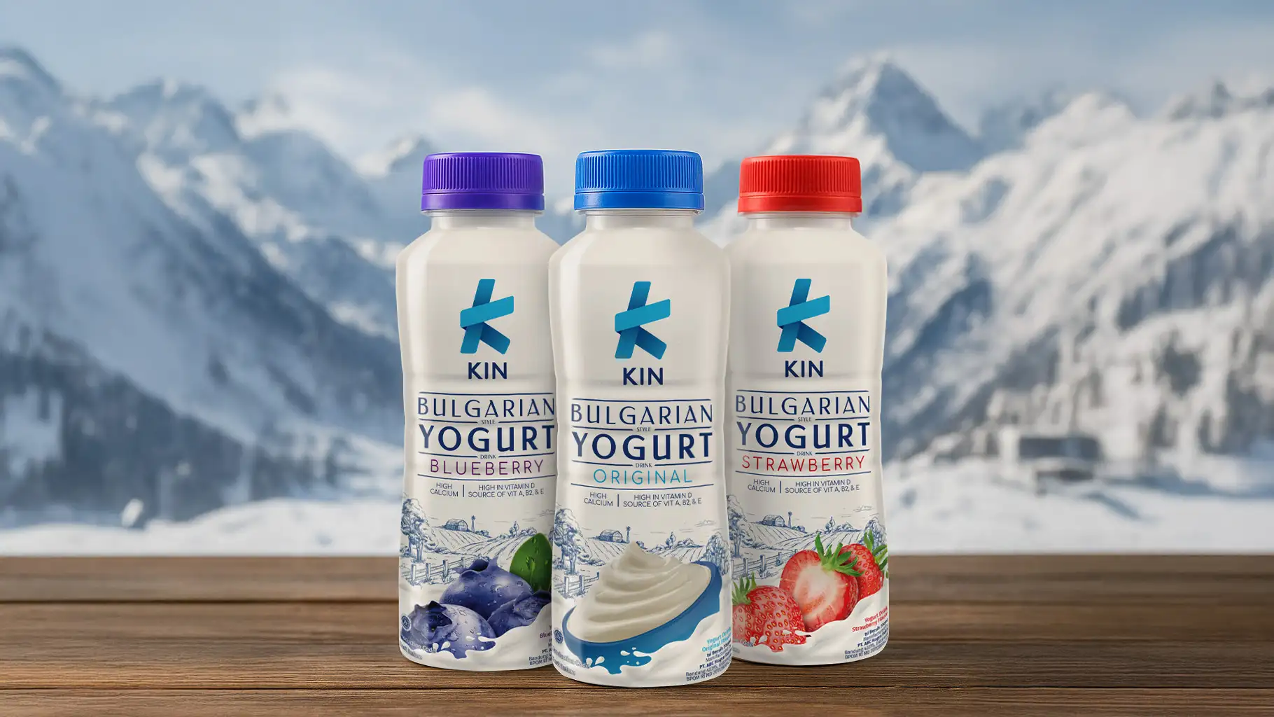 Kin Yogurt - Packaging Design