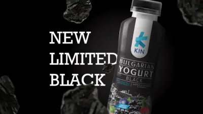 ABC Kogen - Kin Bulgarian Yogurt - Black - Packaging Design