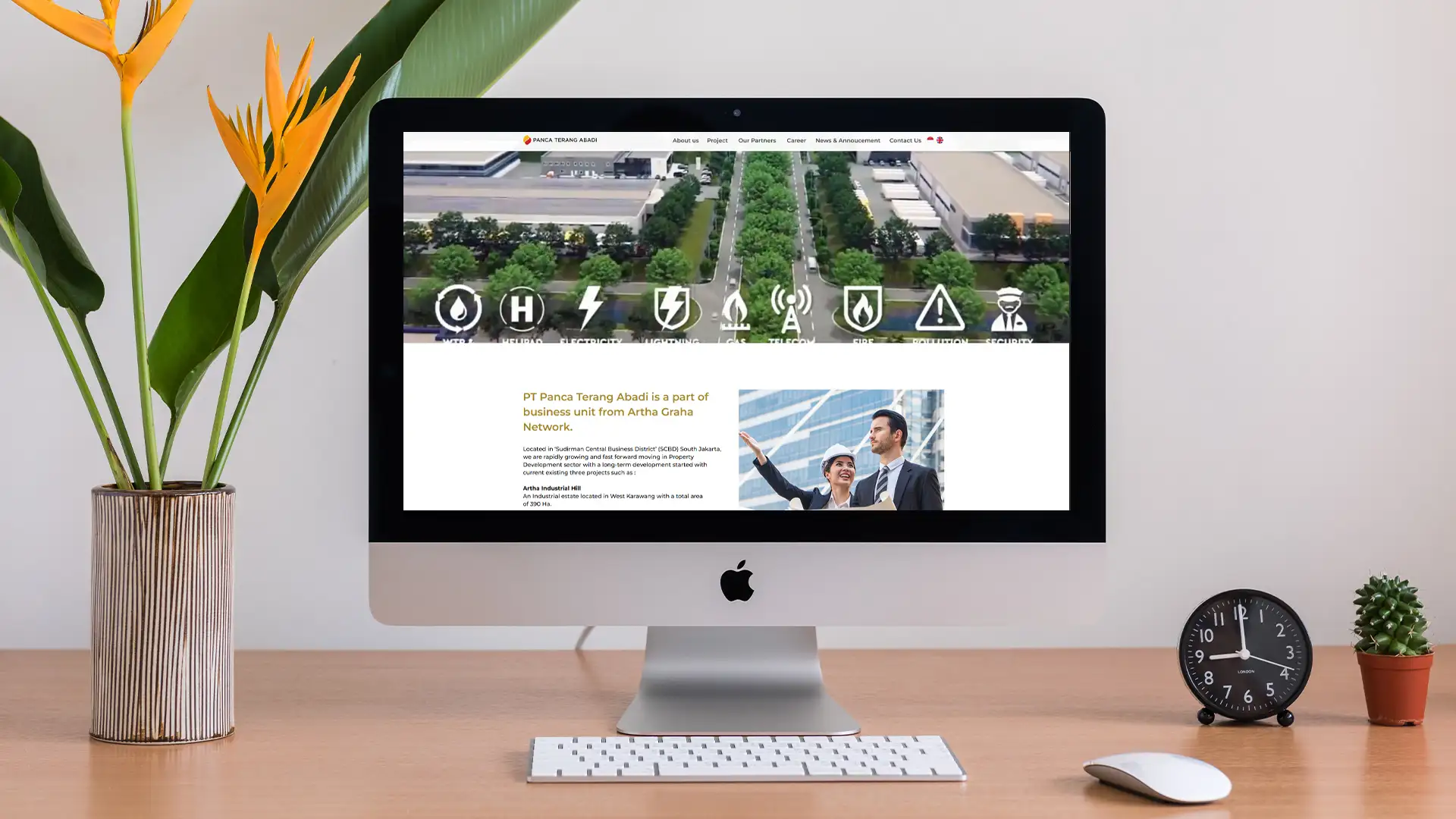 Panca Terang Abadi - Website - Desain & Pengembangan CMS Wordpress Custom