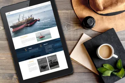 Trans Maritim - Website - Desain & Pengembangan CMS Wordpress Custom
