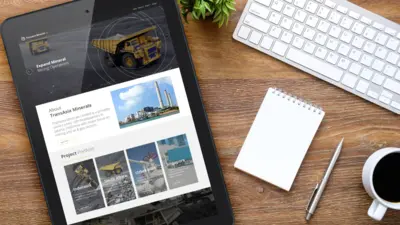 Trans Asia Minerals - Website - Desain & Pengembangan CMS Wordpress Custom